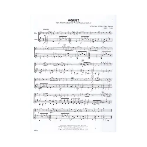 The Rosewood Book - 30 Duets For Guitar/Flauta
