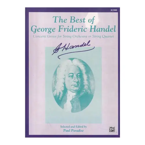 The Best Of George Frideric Handel  (Score +Parts )