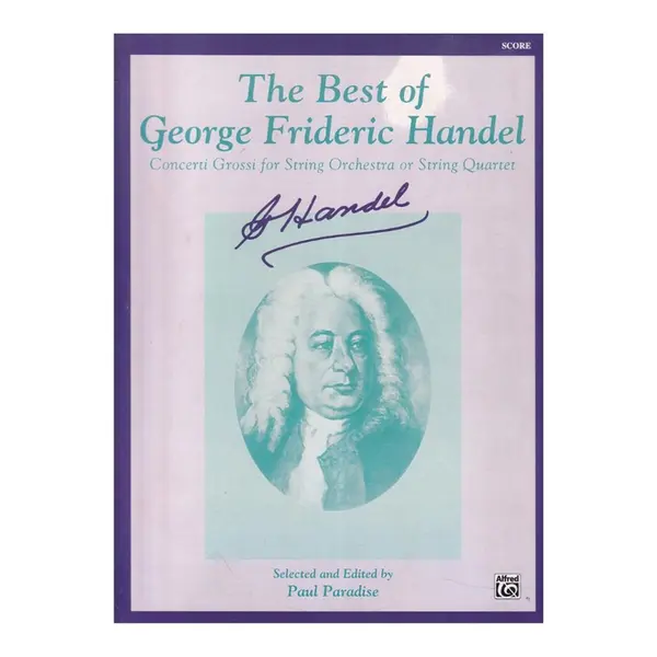 The Best Of George Frideric Handel  (Score +Parts )