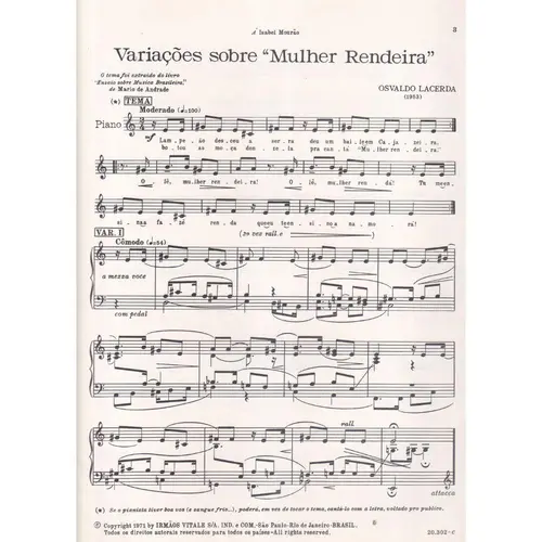 Variacoes Sobre A Mulher Rendeira