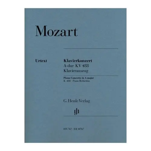 Klavierkonzert A-Dur - Kv 488  - Urtext