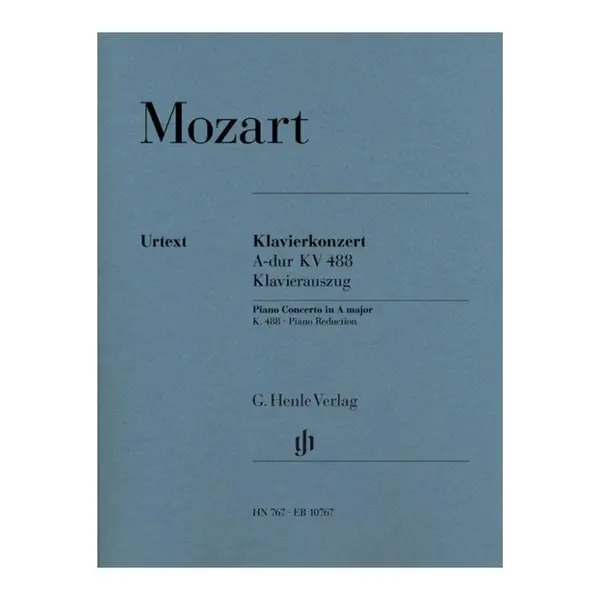Klavierkonzert A-Dur - Kv 488  - Urtext