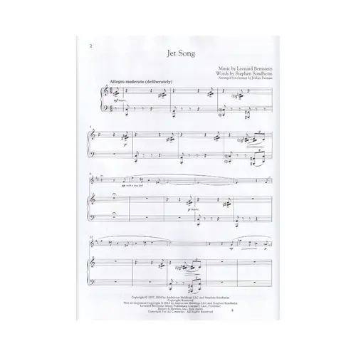 West Side Story Instrumental Solos - Clarinet