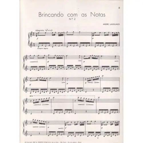 Brincando Com As Notas - N.2