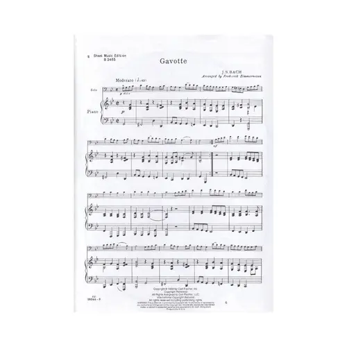 Gavotte - String Bass