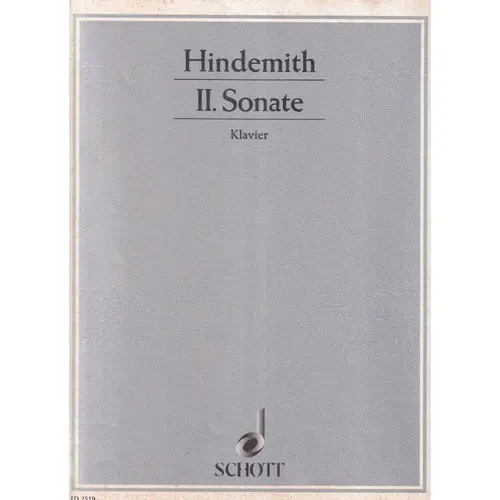 Ii.Sonate - Klavier