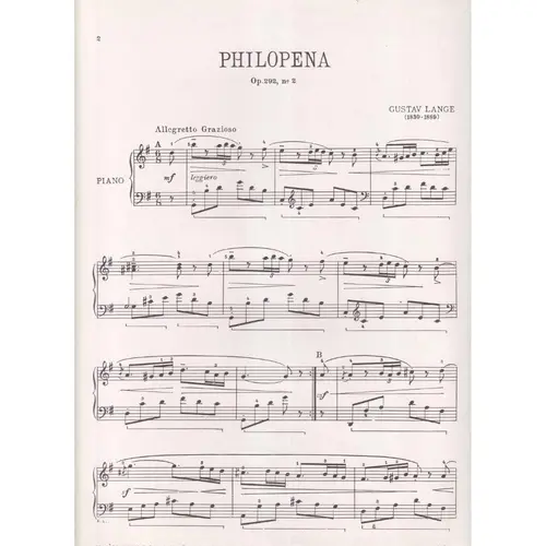 Philopena - Op.292 N.2