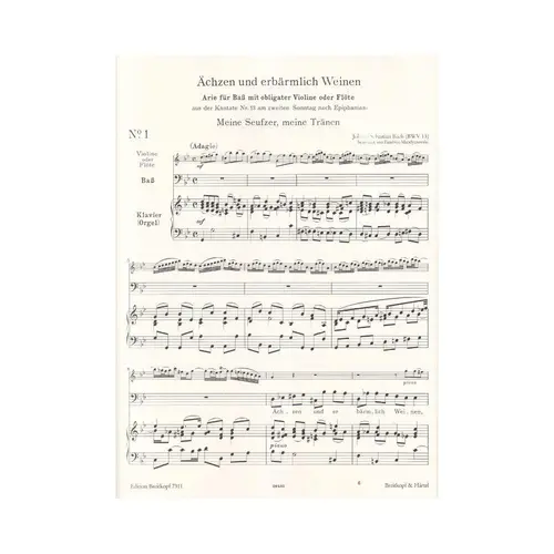 Selected Arias for Bass