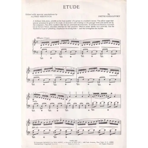 Etude