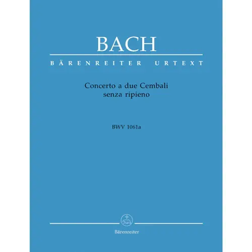 Concerto A Due Cemballi Senza Ripieno Bwv 1061A