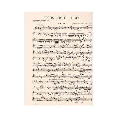 Duos - Op.61  (Violino-2)