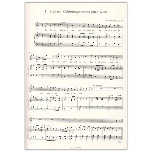 Lieder Fur Singstimme Und Klavier Band 3