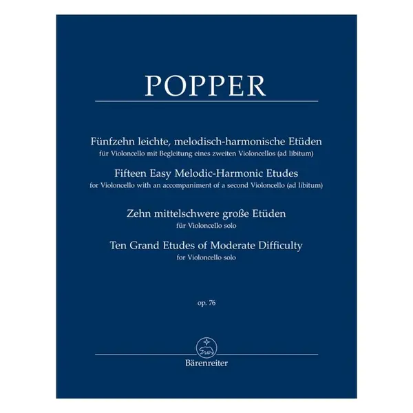 Fifteen Easy Melodic-Harmonic Etudes Op.76 I / Ten Grand Etudes Of Moderate Difficulty