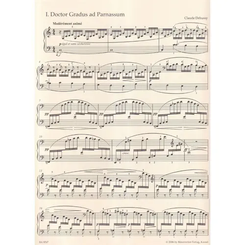 Children´s Corner - Petite Suite Pour Piano Seul