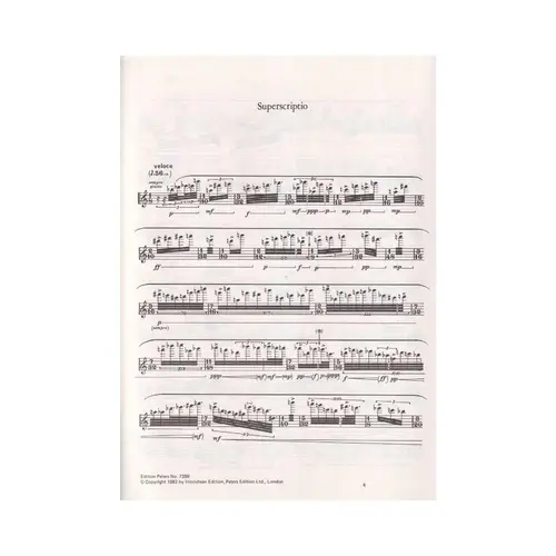 Superscriptio Solo Piccolo