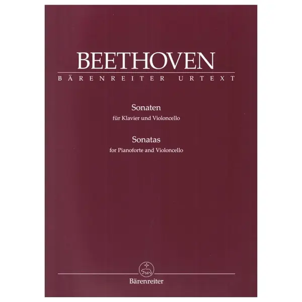 Sonatas For Violoncello And Piano - Urtext