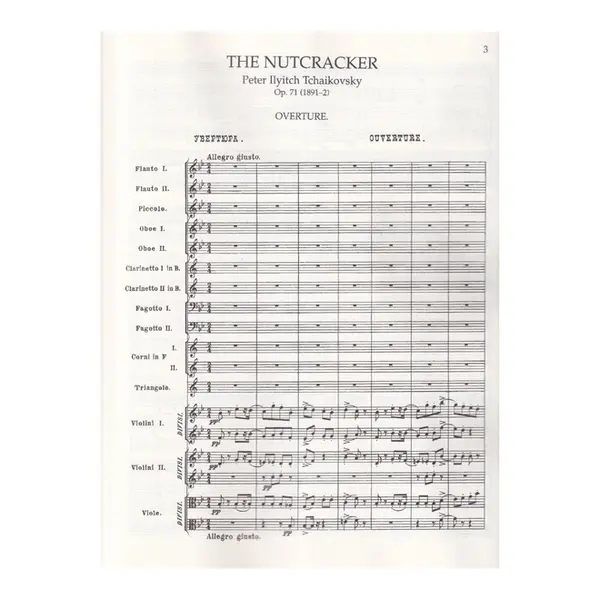 The Nutcracker - Complete Ballet In Full Score
