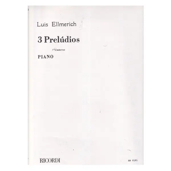 3 Preludios Caderno # 1