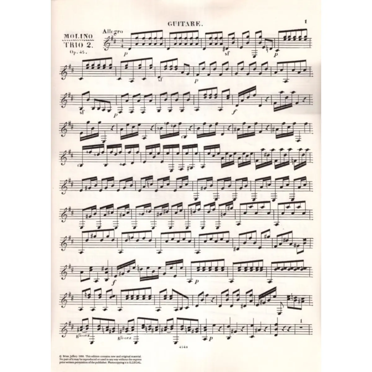 Second Grand Trio Concertant - Op.45