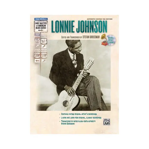 Stefan Grossman S Early Masters Of American Blues Guitar Lonnie Johnson