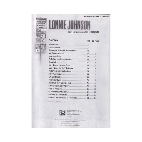 Stefan Grossman S Early Masters Of American Blues Guitar Lonnie Johnson