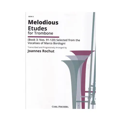 Melodious Etudes For Trombone - Vol.3