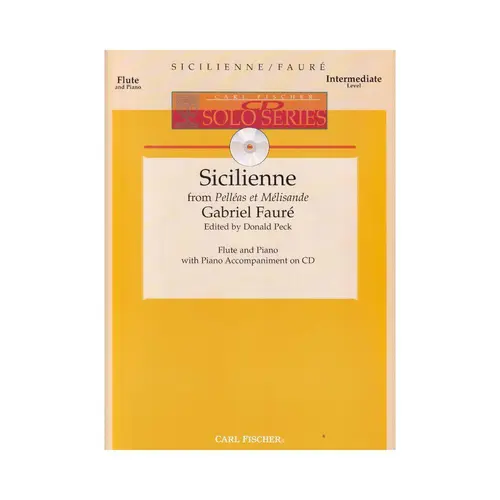 Sicilienne From Pelleas Et Melisande - Flute