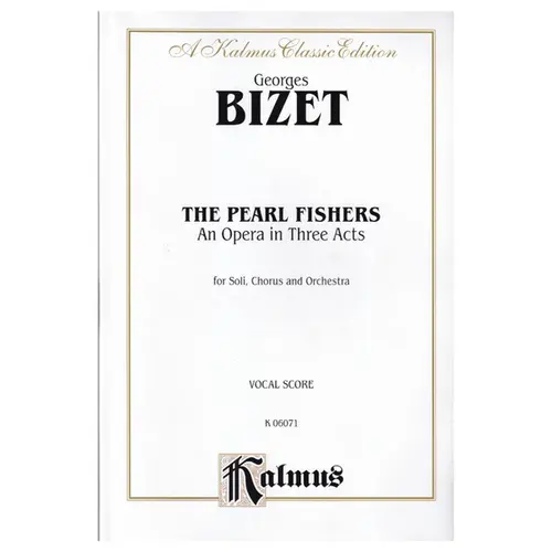 The Pearl Fishers - vocal score