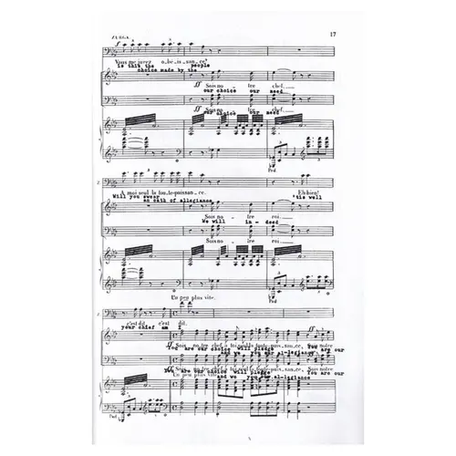 The Pearl Fishers - vocal score