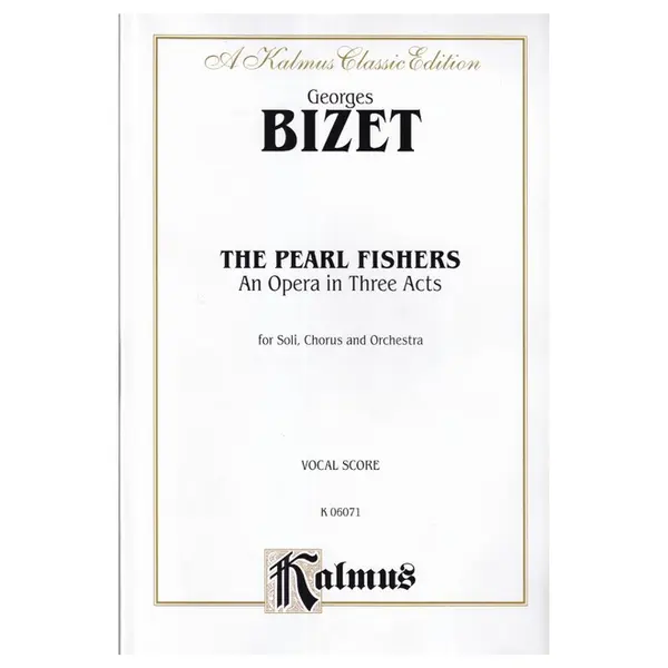 The Pearl Fishers - vocal score