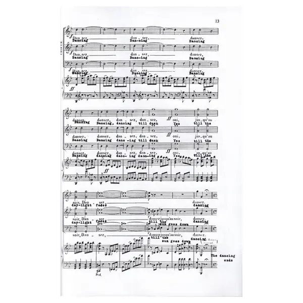 The Pearl Fishers - vocal score