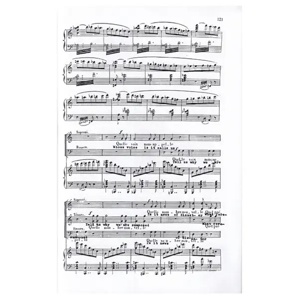 The Pearl Fishers - vocal score
