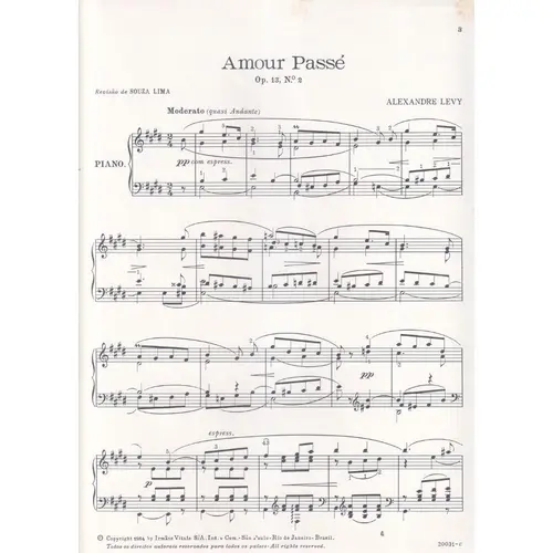 Amour Passe - Op.13 N.2