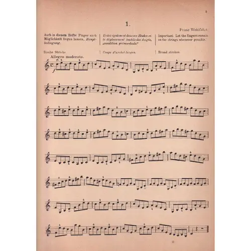 Neue Violin-Etuden-Schule - Op.182 Vol.2  (Edição Antiga)