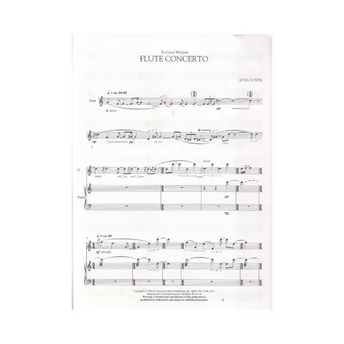 Flute Concerto (Piano Reduction)