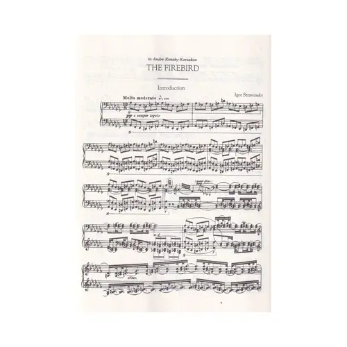 The Firebird For Solo Piano - Complete Ballet