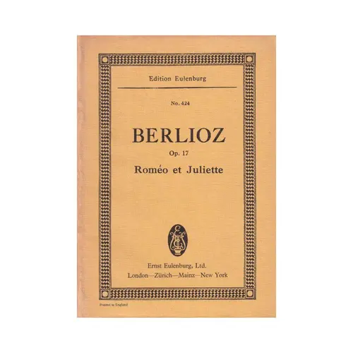 Romeo Et Juliette - Op.17  ( study score )