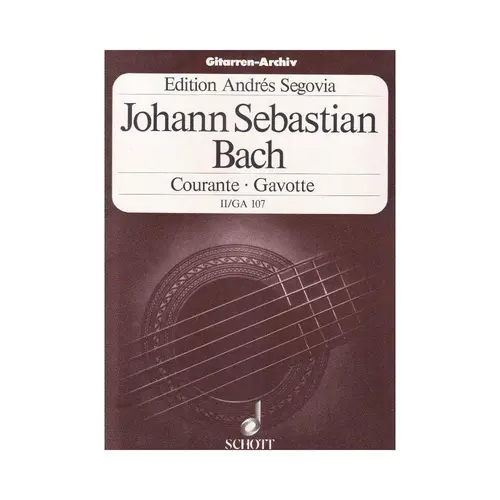 Courante, Gavotte pour guitare - vol.2