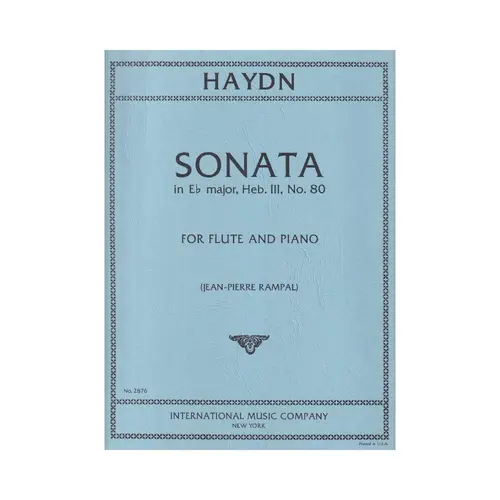 Sonata In Eb Maj - Heb.III    N.80