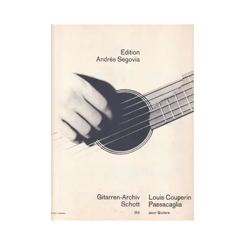 Passacaglia pour guitare