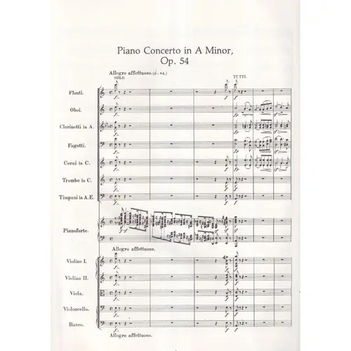 Piano Concerto In A Minor And Other Works For Piano And Orchestra