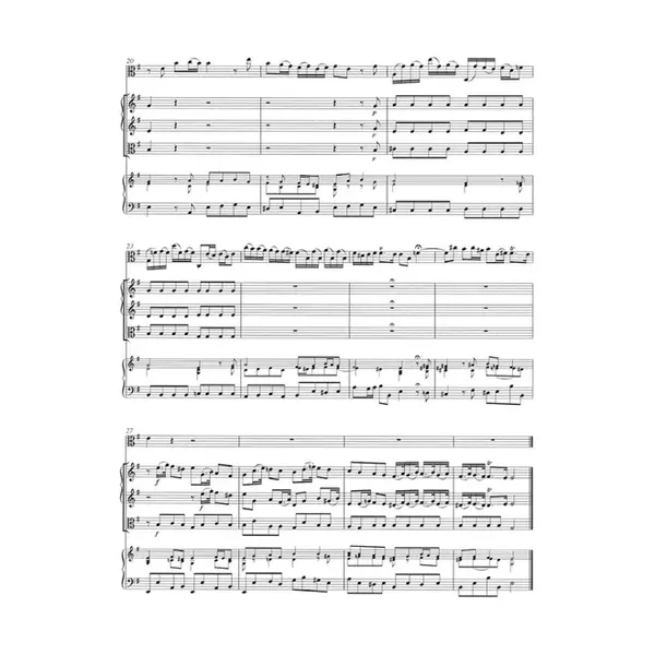Concerto for Viola, Strings and Basso continuo in G major TWV 51:G9