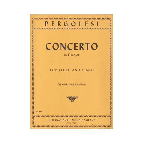 Concerto In D Major