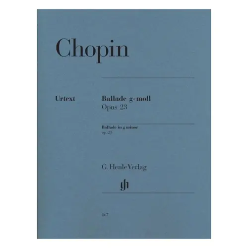 Ballade G-Moll - Op.23 - Urtext