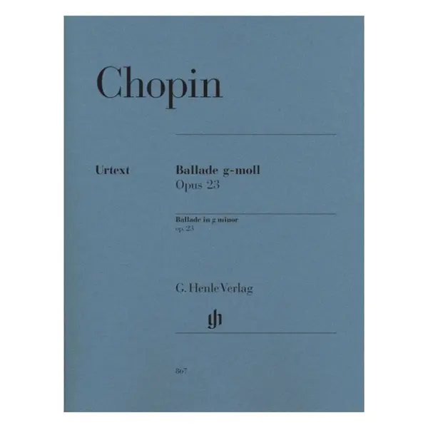Ballade G-Moll - Op.23 - Urtext