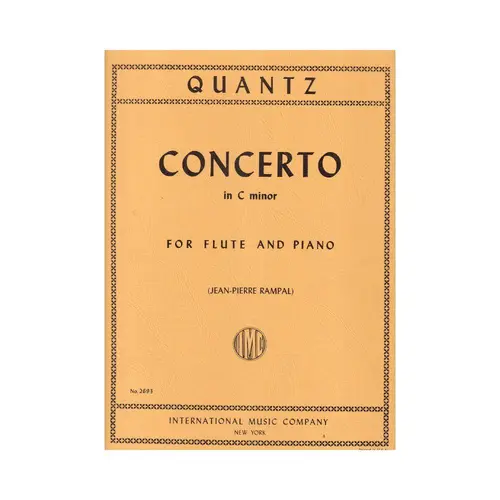Concerto In C Minor For Flute And Piano - Revisão Ju.P. Rampal