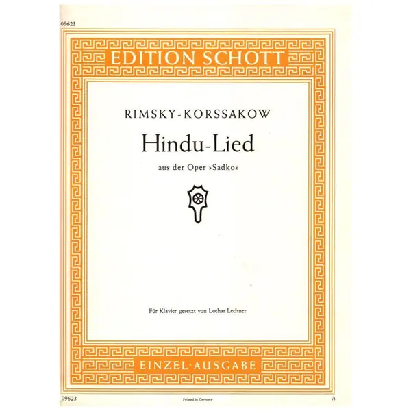 Hindu-Lied  (Opera Sadko)