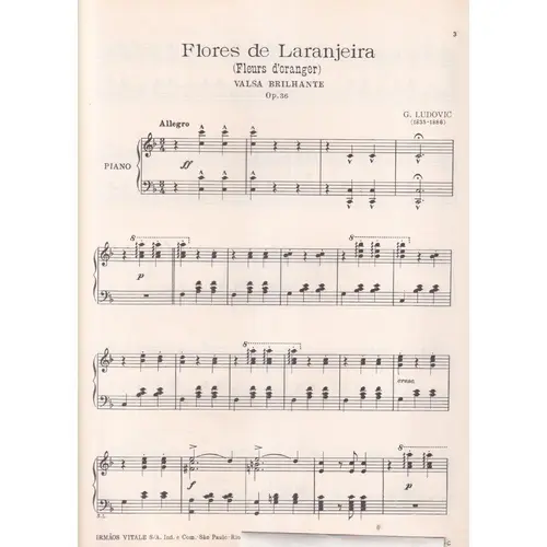 Flores De Laranjeira - Op.36 - Valsa Brilhante