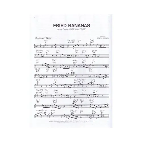 Jazz Saxophone Solos