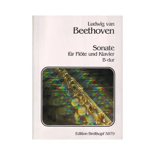 Sonata Fur Flote Und Klavier B-Dur